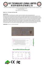 K-TEK-B361-OTB-FN-BL-DWP data sheet