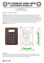 K-TEK-B85KP-AC-LCD-BL-DWP Datasheet