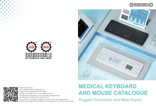 Medical Keyboard & Mouse Series Catalogue-2026