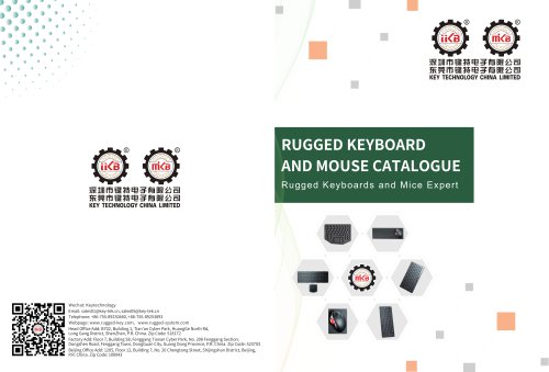 MIL-STD-461G and MIL-STD-810H Rugged Marine Keyboard Catalogue