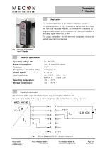 Flowmeter F I Gardex