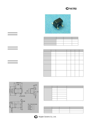 NHE522TU, NHE522TS(Reverse taping product of NHE522TU)