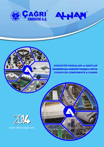 ALHAN modular belts and sprockets catalogue