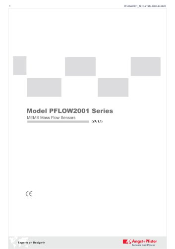 Model PFLOW2001 Series