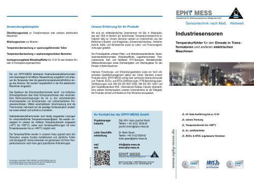 Industriesensoren