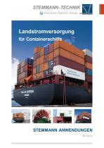 Stemmann-Technik - ST-Landstromversorgung-Containerschiffe - 1