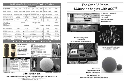 Acopacific Brochure