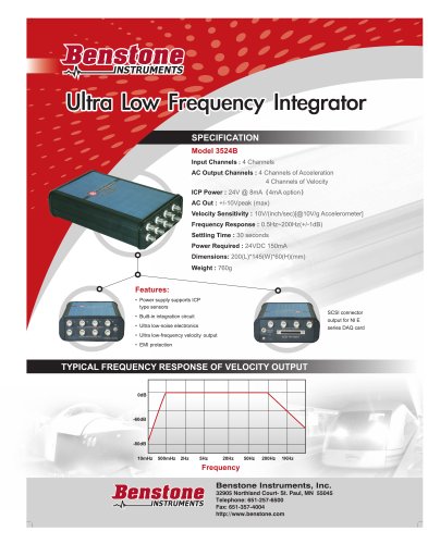 ultra low frequency integrator 3524B