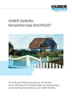 HUBER DeWaTec Komplettanlage BatchPLUS® - 1