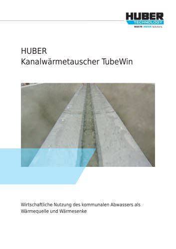 HUBER Kanalwärmetauscher TubeWin