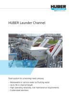 HUBER Launder Channel