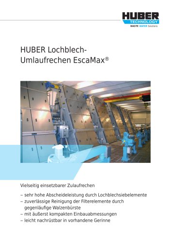 HUBER Lochblech- Umlaufrechen EscaMax