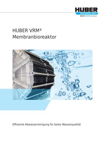 HUBER Membranbioreaktor VRM®