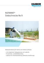 ROTAMAT® Siebschnecke Ro 9 - 1