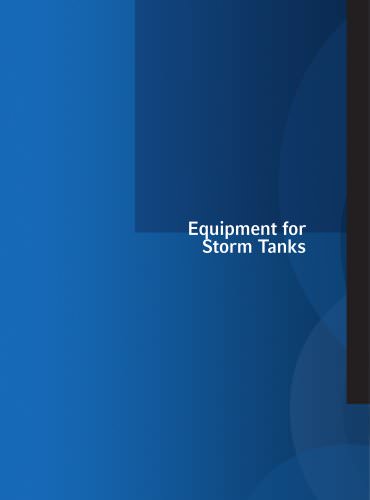 Equipment for storm tanks