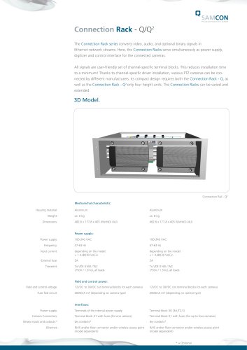 Connection-Rack