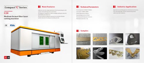 Golden Laser 2000mm*1000mm Small Laser Cutting Machine C20