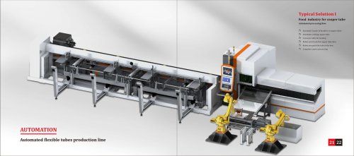 Golden Laser Flexible Manufacturing System for Pipe Line