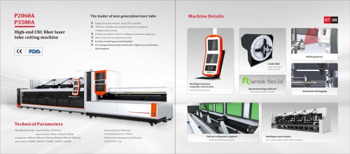 Golden Laser Intelligent Laser Tube Cutting Machine i20A i35A