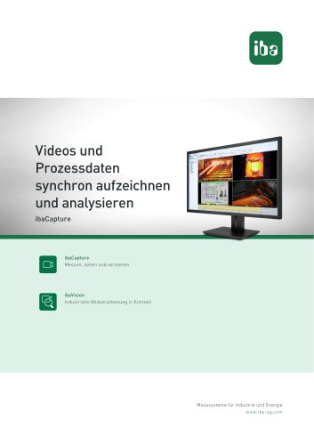 Videos und Prozessdaten synchron aufzeichnen und analysieren