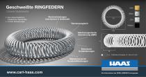 Geschweißte RINGFEDERN