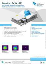 Merion MW HP - High power diode-pumped Nd:YAG lasers