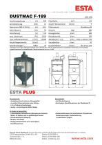 Datenblatt DUSTMAC F-189 - 1