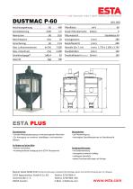 Datenblatt DUSTMAC P-60 - 1