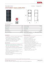 Datenblatt DUSTOMAT HYDRO 2300 ATEX-1
