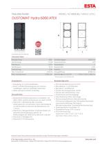 Datenblatt DUSTOMAT HYDRO 6000 ATEX-1