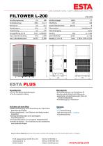 Datenblatt Filtower/Filterturm - L-200-1