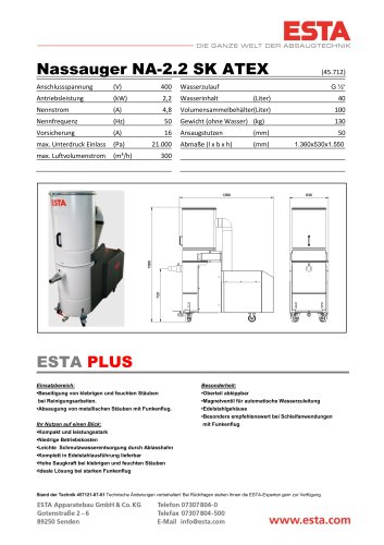 Datenblatt NA-2.2 ATEX