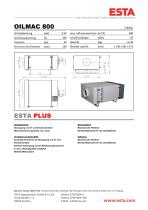 Datenblatt Oilmac 800-1