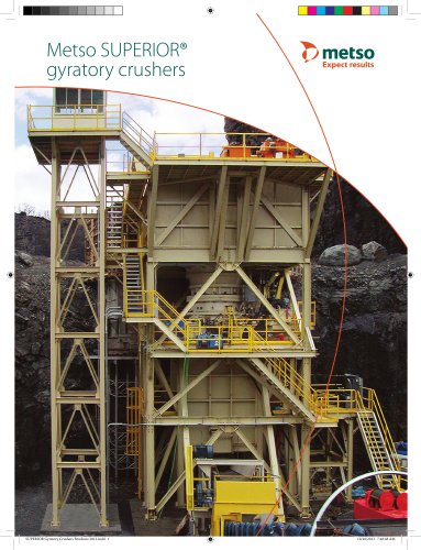 Metso SUPERIOR®  gyratory crushers