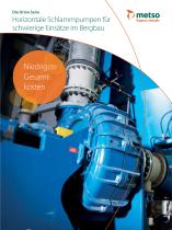 Orion Series of Heavy & Mining Duty Horizontal Slurry Pumps - 1