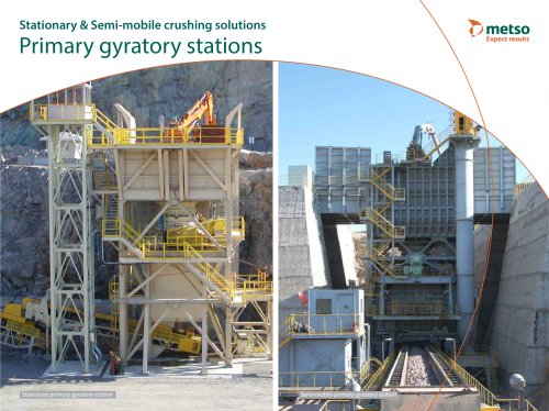 Primary gyratory stations