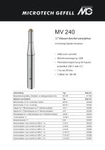 MV 240 USB Datenblatt