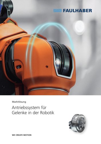 Antriebssystem für Gelenke in der Robotik