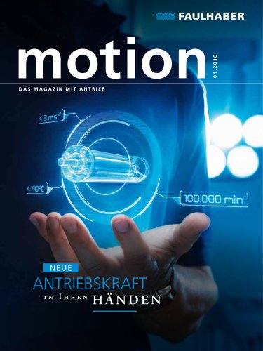 motion das Magazin mit Antrieb 1/2018