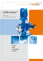 LEWA ecoflow - Dosier- und Prozess-Membranpumpe - 1