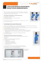 LEWA Kleinstmengen-Dosierpumpen: Magnet-Dosier-Membranpumpen - 3