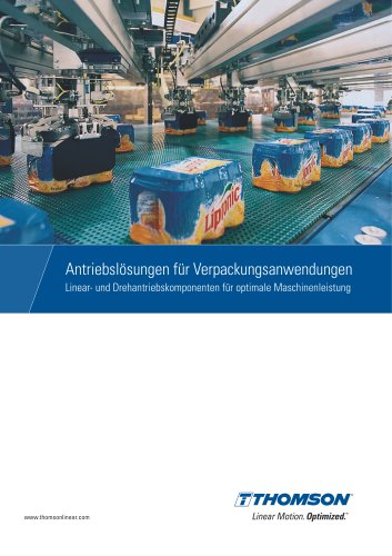 Antriebslösungen für Verpackungsanwendungen