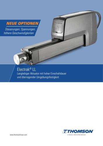Electrak&reg;LL Linearaktuator: Langlebig, hohe Einschaltdauer, &uuml;berragende Umgebungsfestigkeit