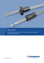 Glide Screw - Kompaktlösung aus Linearlager und Trapezgewindetrieb in einem-1