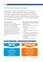 Linearaktuatoren, Hubzylinder elektrisch-4