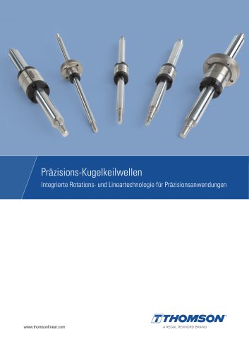 Pr&auml;sisions-Kugelkeilwellen