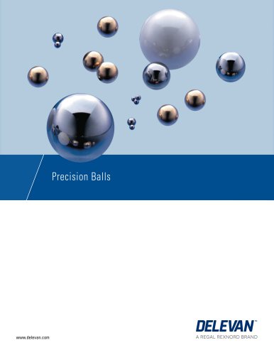 Precision Balls for High-Precision Applications