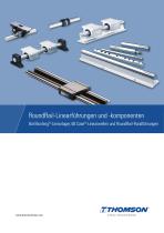 RoundRail -Linearführungen & Komponenten, Linearwellen, Kugelbuchsen, Linearführungen-1