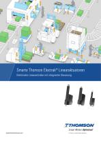 Smarte Thomson Electrak® Linearaktuatoren: Elektrische Lösungen mit integrierter „Bordelektronik“ für erweiterte Steuerung