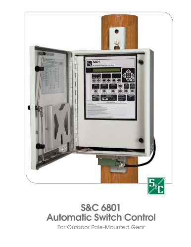 Automatic Switch Control For Outdoor Pole-Mounted Gear v